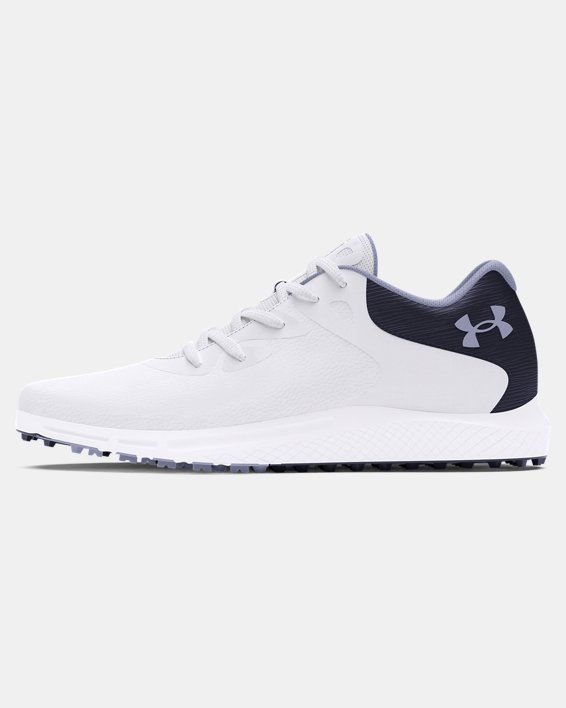 Women's UA Charged Breathe 2 Spikeless Golf Shoes in White image number 5